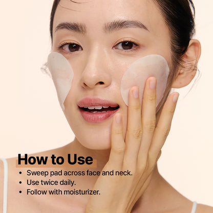 Raw Moisture Toner Pad 160ML (70 Pads)