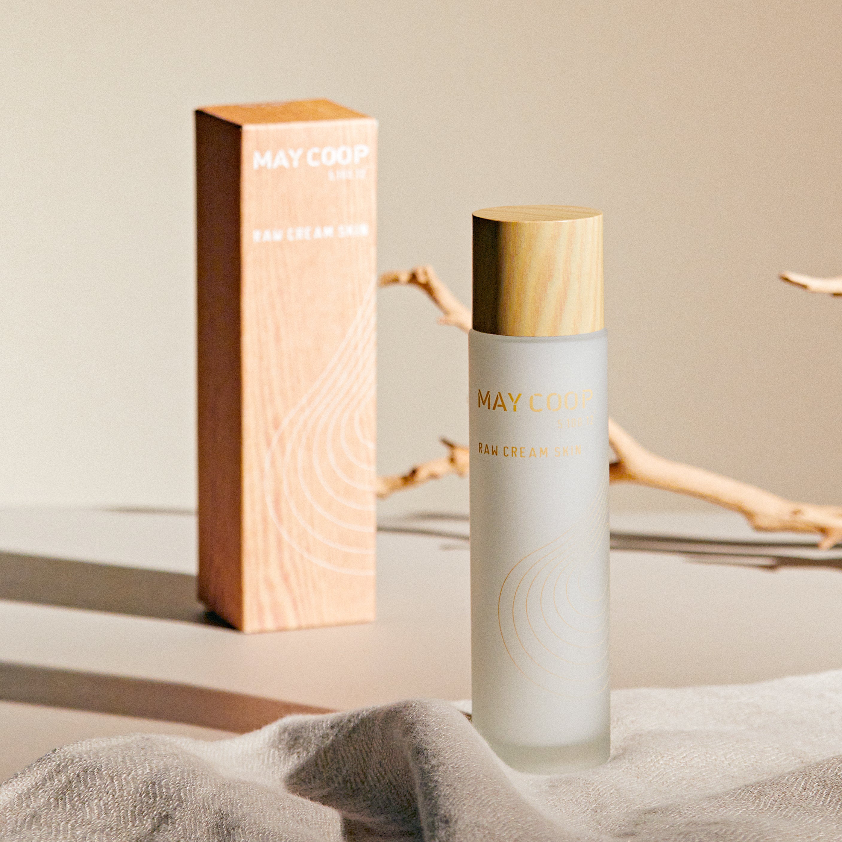 Raw Cream Skin, 2-in-1 Toner & Moisturizer - May Coop – MAY COOP