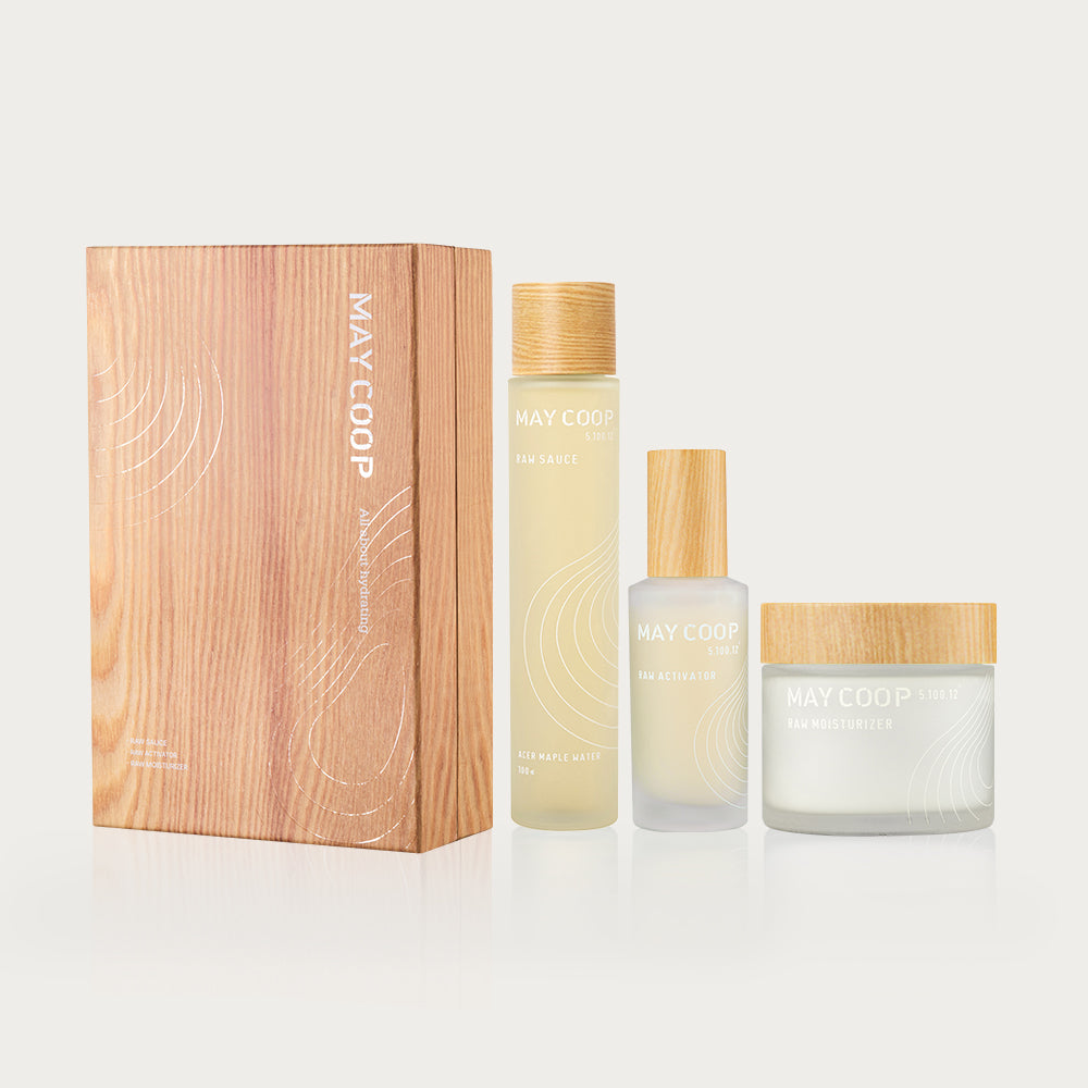 MAY COOP Glow Set (Raw Sauce + Activator + Moisturizer)